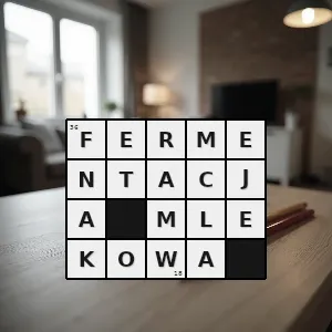 Hasło krzyżówkowe fermentacja mlekowa - fermentacja mlekowa – rozwiązanie, synonimy, podpowiedzi i definicje krzyżówkowe